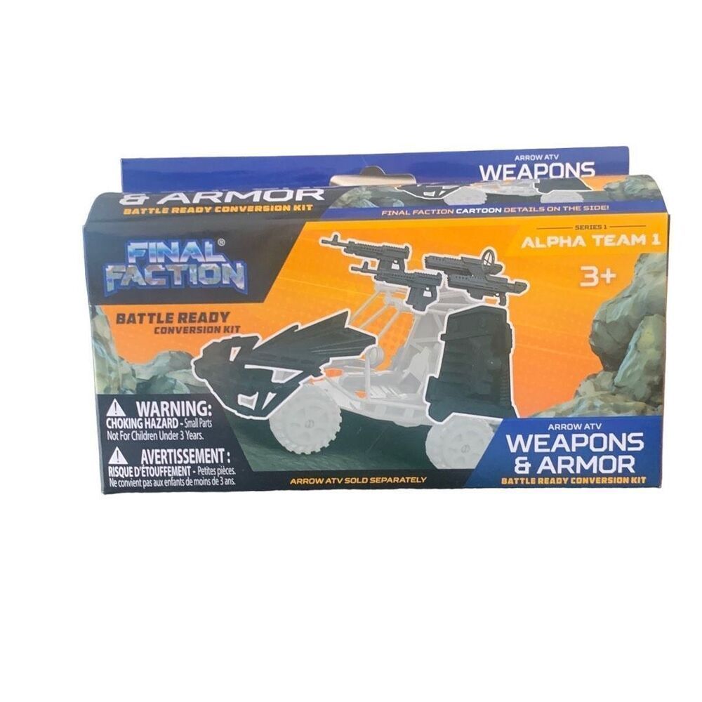 Final Faction Alpha Team 1 Arrow ATV Weapons & Armor Conversion Kit
